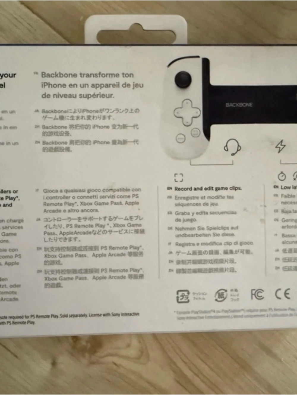 Sony White Mobile Gamepad Controller for PS Remote Play